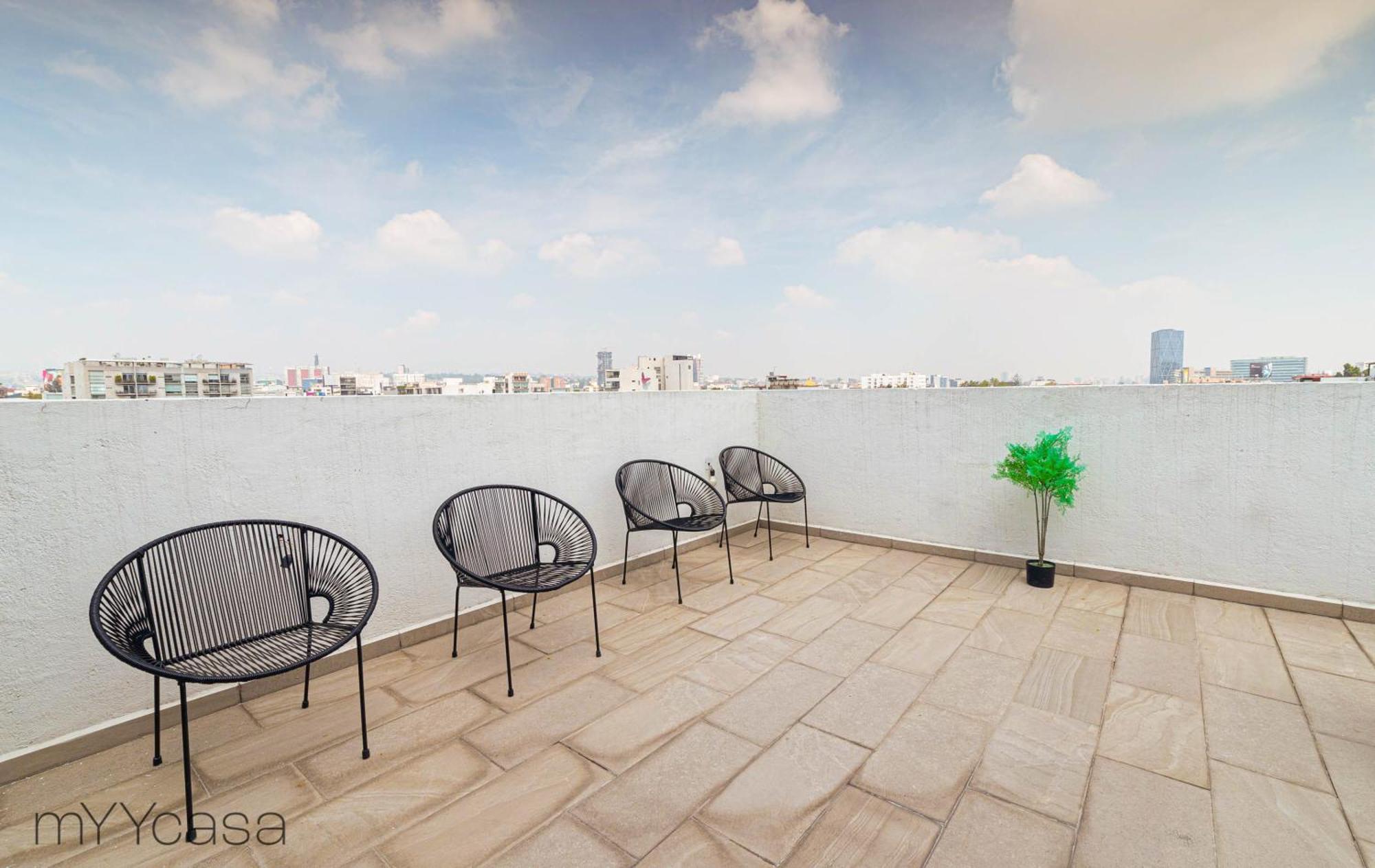 Wisconsin 68 Ph1 - Brand New Ph With Private Rooftop @ Wtc Apartment Mexico City Exterior photo